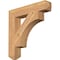 Ekena Millwork Westlake Craftsman Smooth Bracket, Western Red Cedar, 3 1/2"W x 20"D x 20"H BKT04X20X20WTL04SWR - alternate 1